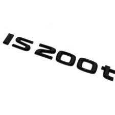 Gloss Black For F-sport Is200t Is 200t Trunk Letter Badge Emblem Nameplate Abs