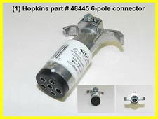 Hopkins Towing solutions # 48445 6 Pole Round Trailer end plug metal