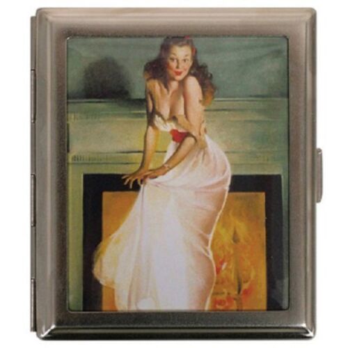 Aztec-cigarette-case-pin-up-girl-holds-twenty-cigarettes-Great-collectible