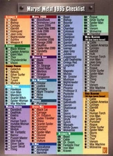 1995 Marvel Metal ✨ Silver Flashers ✨ PICK YOUR CHASE CARD ✨ [Updated: 07/2025]