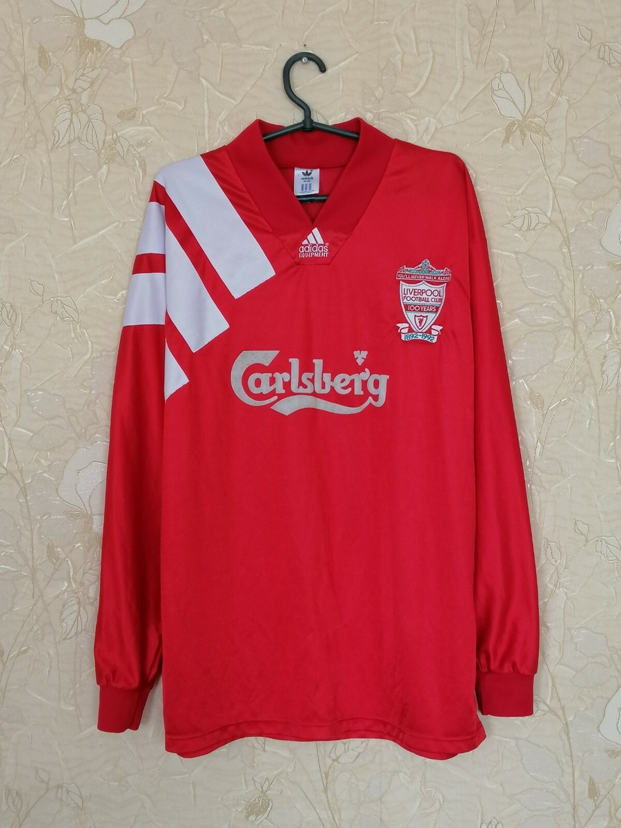 Liverpool 1992 - 1993 Centenary home shirt jersey Player Issue