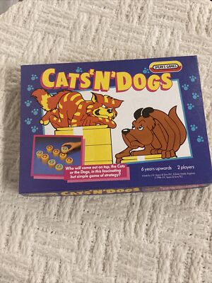 NOS 1986 Cats N Dogs Spears Games England Spear s Games *RARE*