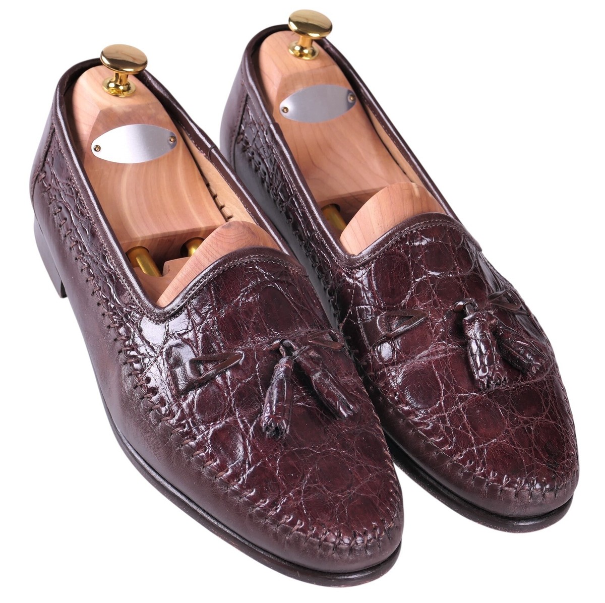 Zelli Shoes Zelli Monza Genuine Crocodile Driver – Patrick James main image 3