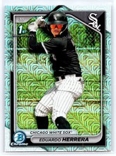 2024 Bowman Chrome #BCP-228 Eduardo Herrera Prospects Mojo Refractors