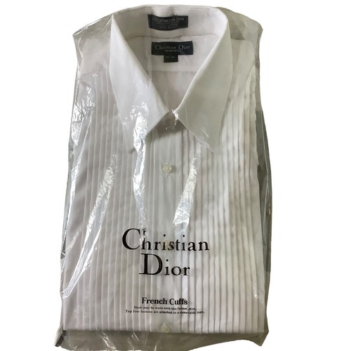 Dior HOMME/Long Sleeve Shirt/Size 38/Cotton/Red/Solid/153C506A1581