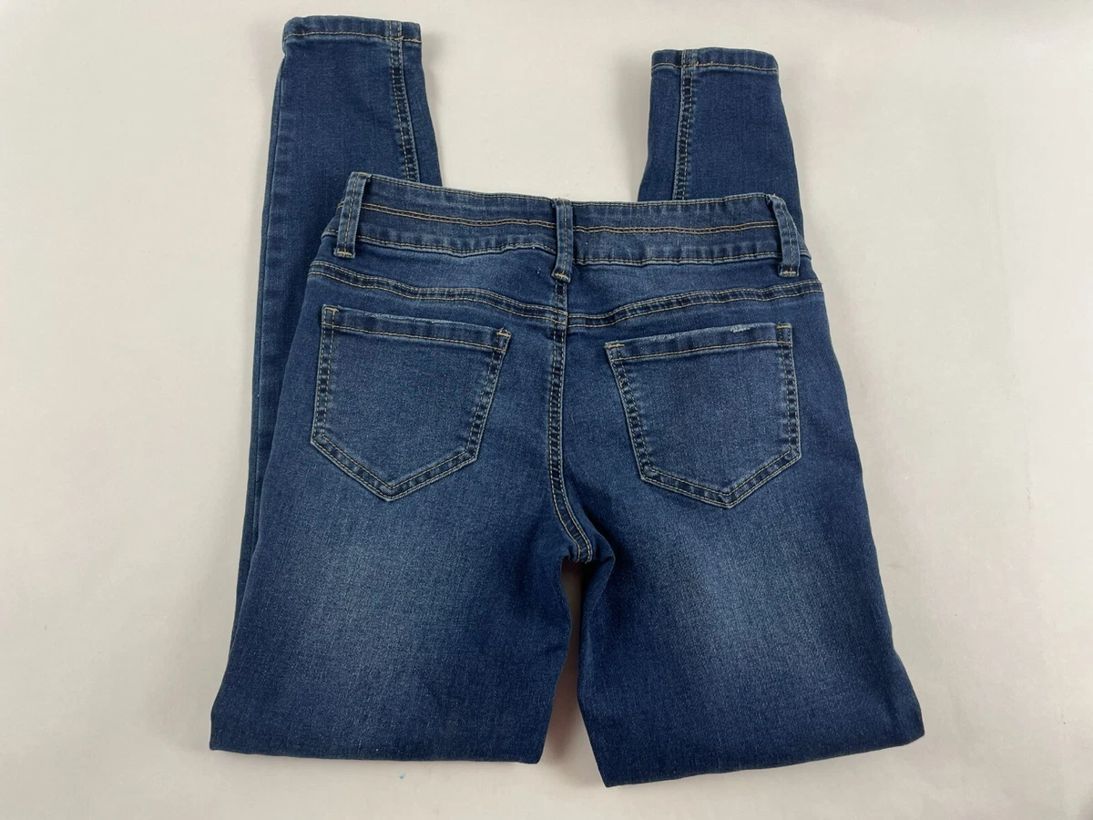 Mudd Jeans Girls Size 14 Low Rise Skinny Legs Comfort Pocket