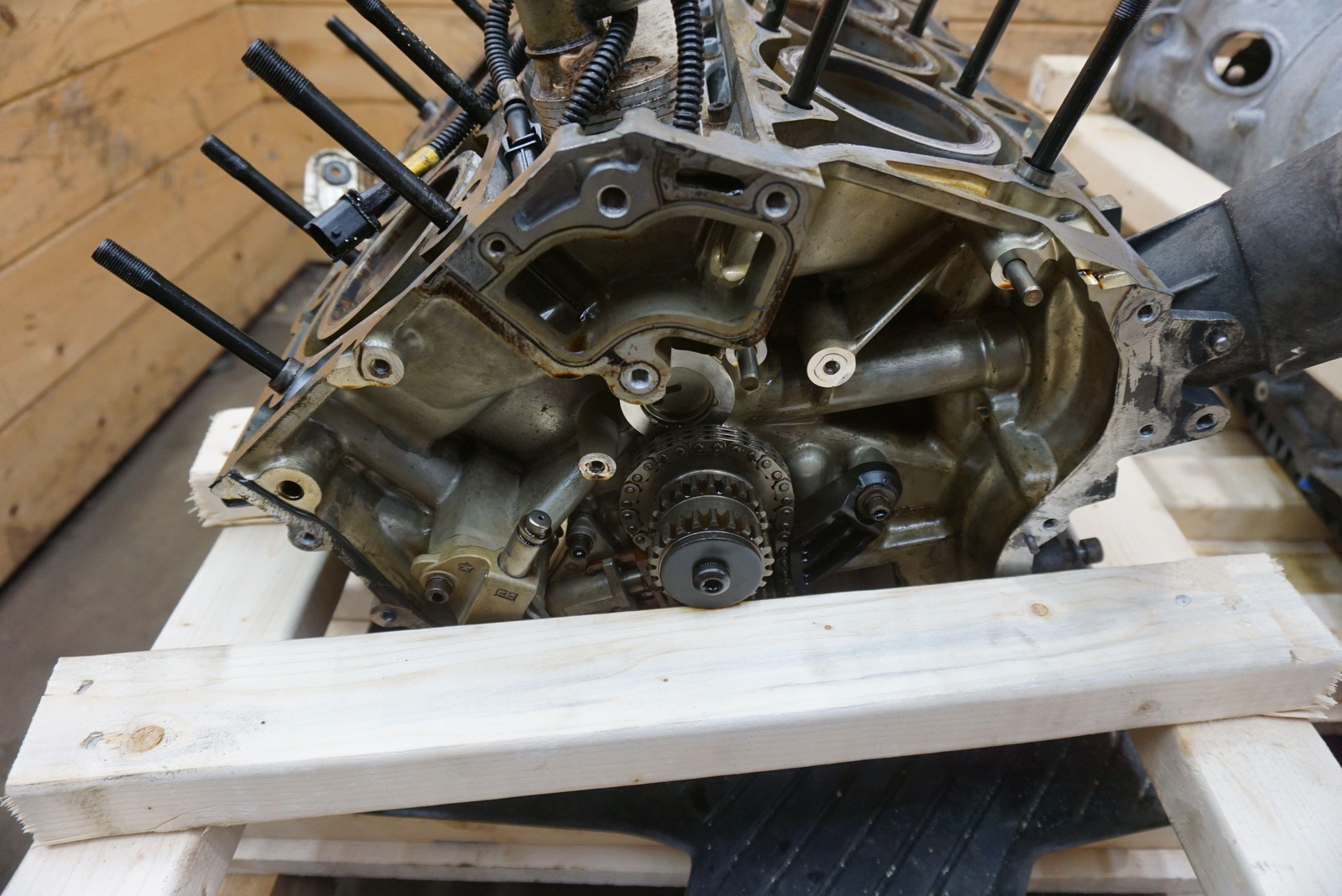 3.0L Twin Turbo Charged V6 Engine Short Block 315337 Maserati Quarttroporte 17+