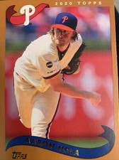 Aaron Nola 2020 Topps Archives #253 Baseball Card Phillies