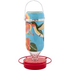 HUMMER'S GALORE HIBISCUS HUMMINGBIRD FEEDER