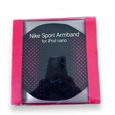 Nike Sport Armband for Apple iPod Nano 1-5 GEN Black  Red, MSRP 29.00 New NIB