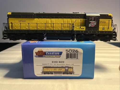 Escala HO Broadway Limited CNW SD9 #1701 DC Sonido/DCC Listo PROBADO | Condition: Used