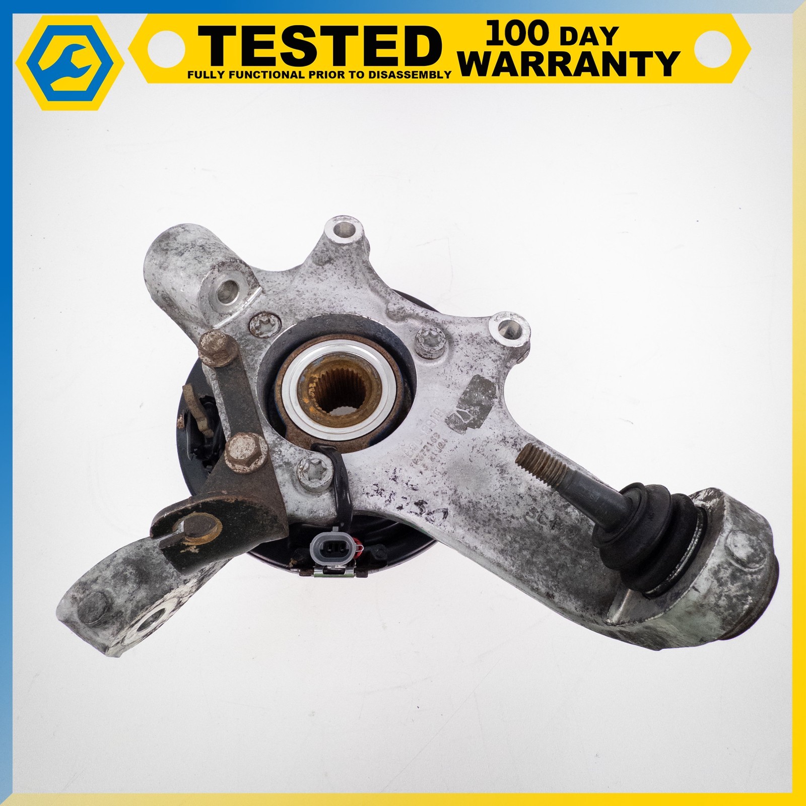05-13 CHEVROLET CORVETTE C6 XLR REAR RIGHT PASSENGER SIDE SPINDLE KNUCKLE HUB OE