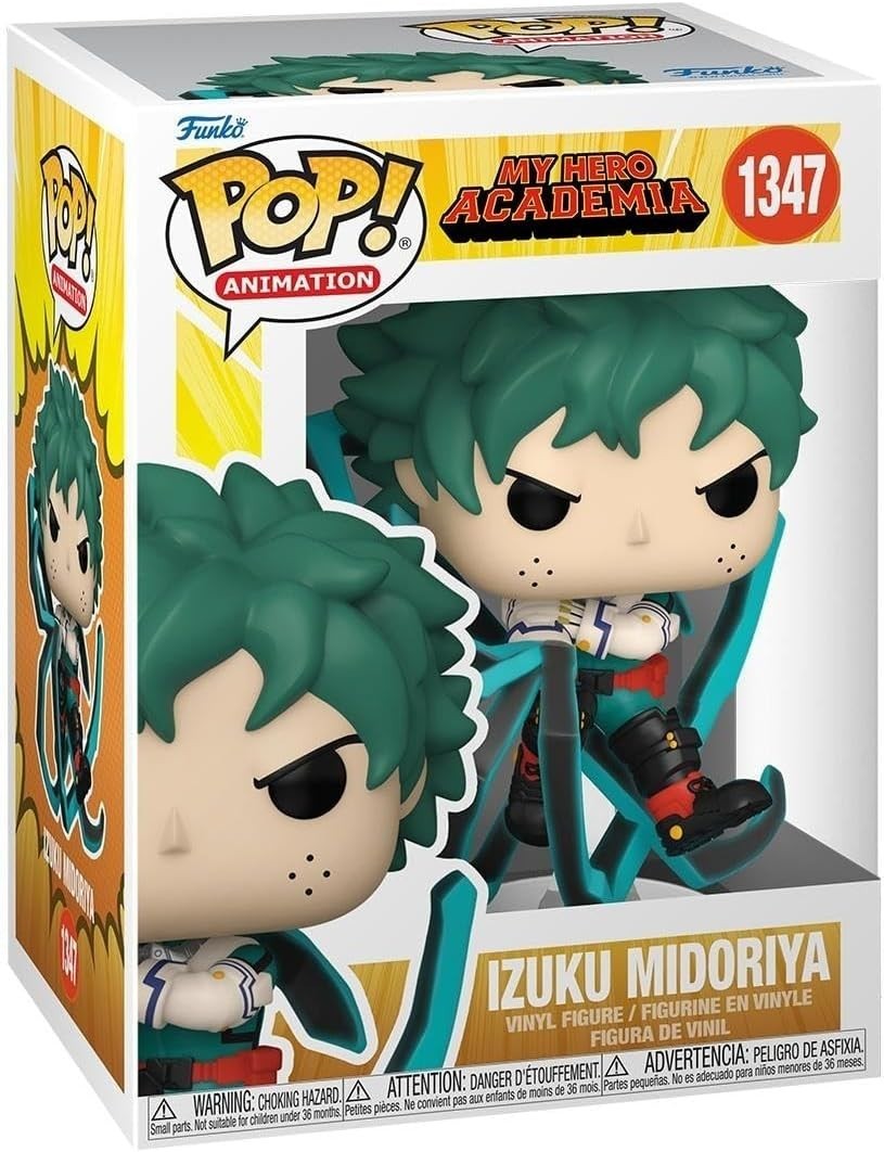 Funko Pop! Animation MHA Izuku Midoriya Deku Black Whip