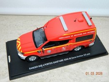 Ford Ranger 4 portes sanitaire BSE SDIS 65 ALARME 1/43