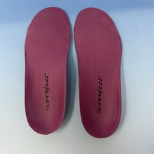 Superfeet Max Comfort Run Insoles Footbed Size C  Cut to Womens Sz 6.5 