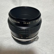 Nikon Micro-NIKKOR 55mm f/3.5 Manual Focus Macro Lens Excellent Condition