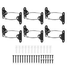8" Furniture Anchors, 6Sets Stainless Steel Furniture Anchors, Black