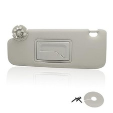 Left Driver Sun Visor Compatible with Chevy Cruze 2011-2019 Sun Left Gray