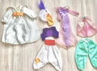 Disney Doll Clothes Lot Aladdin & Jasmine Clothing Assorted 1990s Vintage