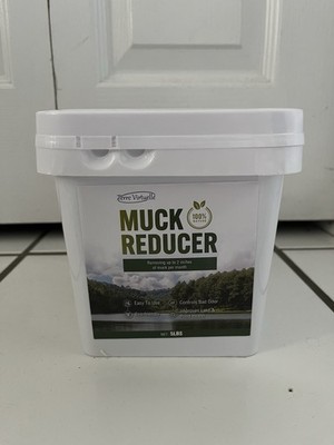 Muck Reducer - 5LB Natural Sludge Solution Tablets for Ponds & Lakes, Away Muck