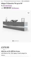 Modern Grey Wood Tv Floating Wall Unit