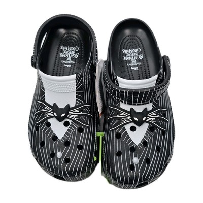 Disney Crocs X Nightmare Before Christmas Clogs Jack Skellington Shoes