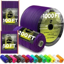 Paracord Rope Type III 550 Tactical MIL-SPEC Outdoor para Cord