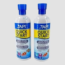 API Quick Start Aquarium Cycling Water Conditioner 16 OZ. (Pack of 2)