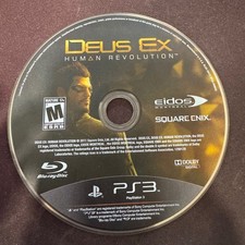 Deus Ex Human Revolution Sony PlayStation 3 PS3 2011 Action RPG Disc Only