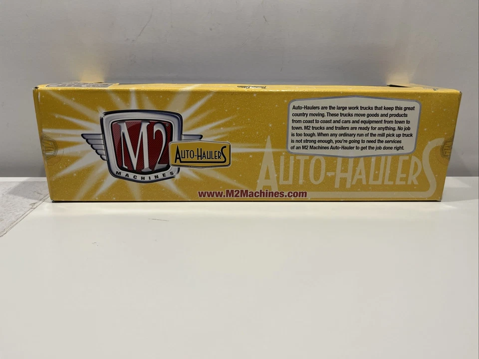 M2 Machines Auto-Haulers 1:64 Scale 1959 Dodge Die-Cast Truck & Trailer Not Mint - Image 4 of 4