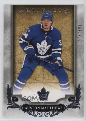 2018-19 Upper Deck Artifacts Stars 173/699 Auston Matthews #118 5r8