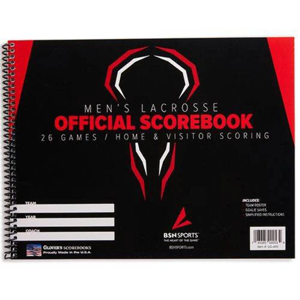 BSN Sports Lacrosse Scorebook - Thumbnail 3