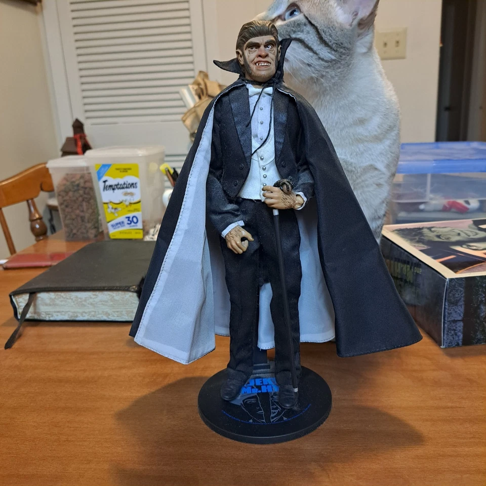 Figura Sideshow UNIVERSAL DR JEKYLL & MR HYDE 12" FREDRIC MARZO ESCALA 1/6 SIN USAR, EN CAJA Foto 2 de 4