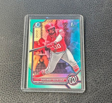 2022 Bowman Chrome Roismar Quintana 1st AQUA Refractor 099/125