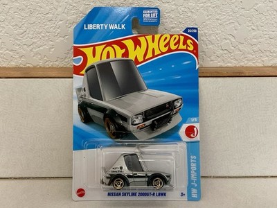 Hot Wheels Nissan Skyline 2000GT-R LBWK (26/250) SILVER   HW J-Imports #1/5