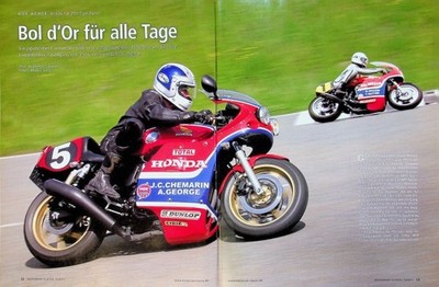 Motorrad Classic 1844) Honda CB 750 Cafe Racer mit 73PS in einer seltenen Vorste