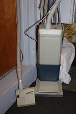 Vintage Electrolux Genesis Upright Vacuum Cleaner with mini brushroller and hose