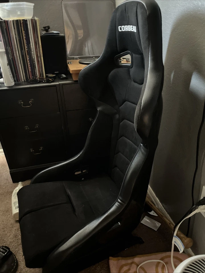 ASIENTO DEPORTIVO CORBEAU FX1 ASIENTO CUBO NEGRO VIENE CON CORREAS Foto 2 de 4