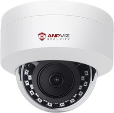 5MP PoE IP Dome Camera with Audio/Microphone IP Security Camera Outdoor Night...