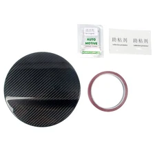 ACCELATEC Fuel Door Cover Carbon Fiber Mustang 2015-2023