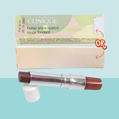 BUTTER SHINE BY CLINIQUE 407 RUM KISS LIPSTICK 0.14 OZ