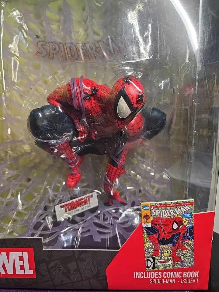ИГРУШКИ MCFARLANE MARVEL ЧЕЛОВЕК-ПАУК 1:6 ЧЕЛОВЕК-ПАУК 1 СЦЕНА МУЧЕНИЯ С КОМИКСОМ  - Изображение 2 из 4