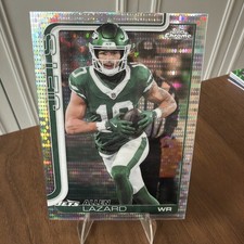 Allen Lazard 2025 Topps Chrome #236 Pulsar Refractor