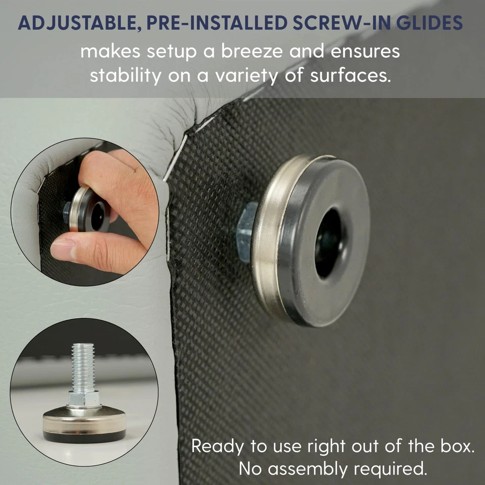 Otomana FDP Pro Series Cuarto de Círculo Acento 12"H Tapizada a Mano Comercial Foto 3 de 4