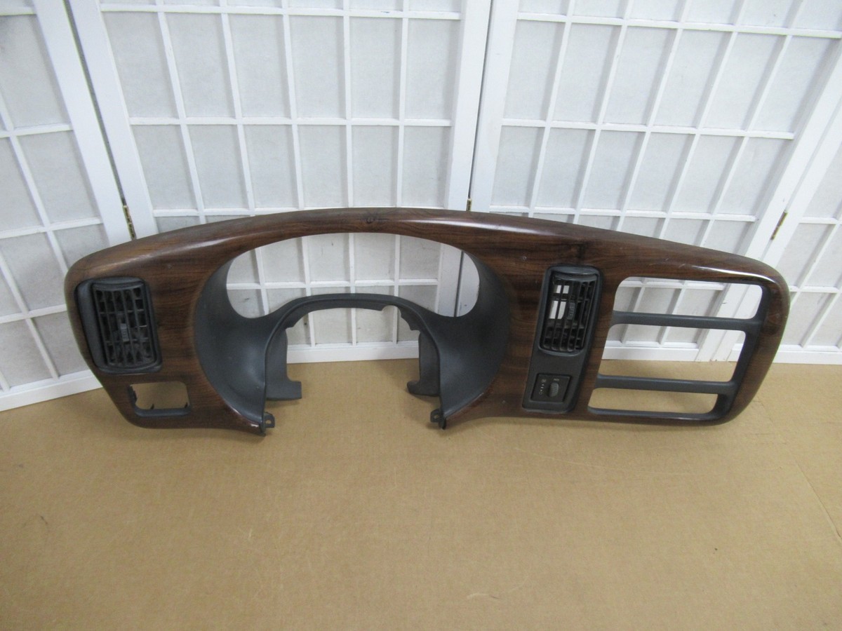 96-02 Express Savana Conversion Van Wood Speedometer Dash