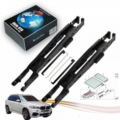 Fr BMW 5 E61 Panorama Schiebedach Schiebedach LH RH Schienenteile 54137118849...