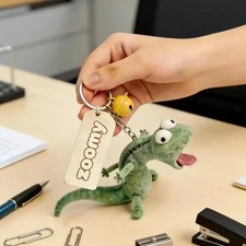 Hoppers Tom Lizard Plush Pendant Cartoon Stuffed Doll Backpack Hanging Gift