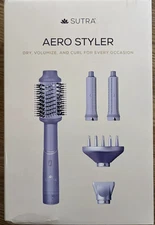 SUTRA AERO STYLER Dry Volumize Curl Blow Dryer Lavender NEW In Box