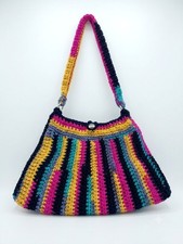 Handmade Colorful Large Boho Hobo Shopping Travel Crossbody Bag