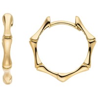Ohrringe Creolen Aus 333 Gold Gelbgold 16,9X2,4Mm Ohrschmuck GläNzend